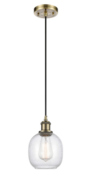 manufacturer_finish:Antique Brass|manufacturer_glass:Seedy Belfast|light_output:220.00lm|color_temperature:2200K|cri:99