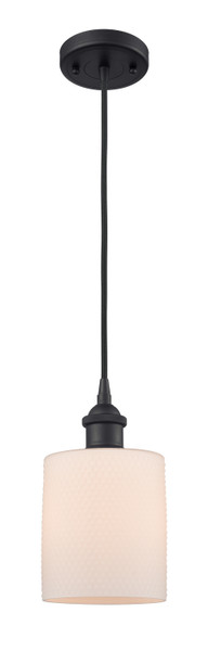 manufacturer_finish:Matte Black|manufacturer_glass:Cased Matte White Cobbleskill|light_output:220.00lm|color_temperature:2200K|cri:99