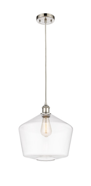 manufacturer_finish:Polished Nickel|manufacturer_glass:Clear Cindyrella 12|light_output:220.00lm|color_temperature:2200K|cri:99