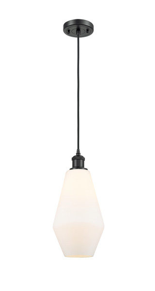 manufacturer_finish:Matte Black|manufacturer_glass:Cased Matte White Cindyrella 7|light_output:220.00lm|color_temperature:2200K|cri:99