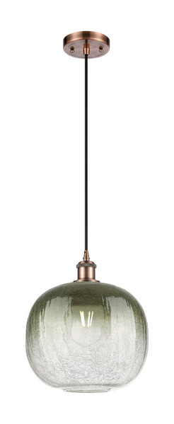 Innovations - 516-1P-AC-G481-10SL - One Light Mini Pendant - Ballston - Antique Copper