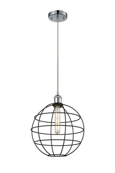 Innovations - 516-1P-PC-CE-12-BK - LED Pendant - Ballston - Polished Chrome