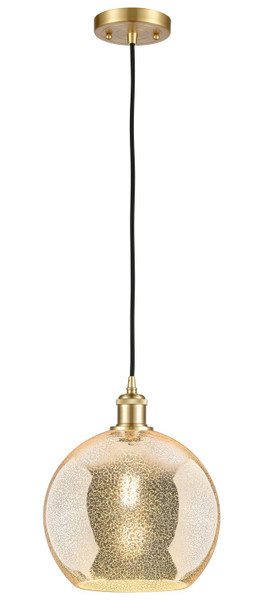 Innovations - 516-1P-SG-G128-10 - One Light Mini Pendant - Ballston - Satin Gold