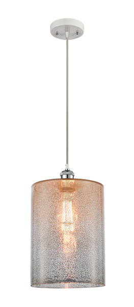 Innovations - 516-1P-WPC-G116-L - One Light Mini Pendant - Ballston - White Polished Chrome