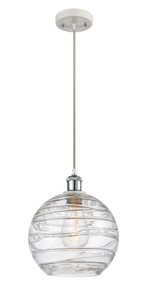 Innovations - 516-1P-WPC-G1213-10-LED - LED Mini Pendant - Ballston - White Polished Chrome