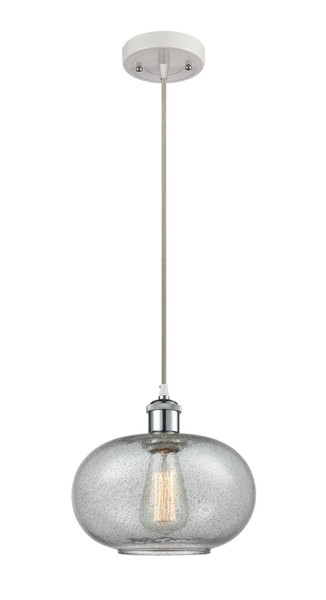 Innovations - 516-1P-WPC-G247 - One Light Mini Pendant - Ballston - White Polished Chrome