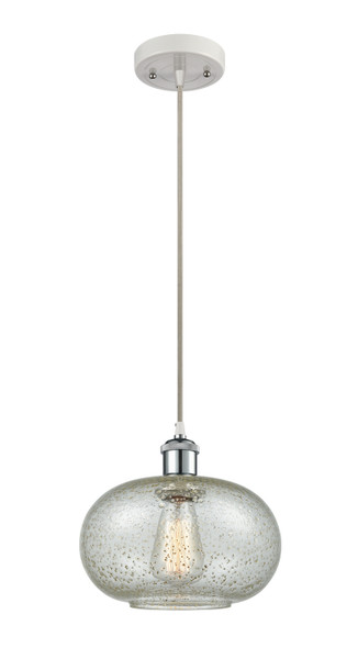 Innovations - 516-1P-WPC-G249 - One Light Mini Pendant - Ballston - White Polished Chrome
