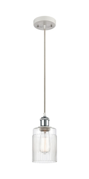 Innovations - 516-1P-WPC-G342-LED - LED Mini Pendant - Ballston - White Polished Chrome