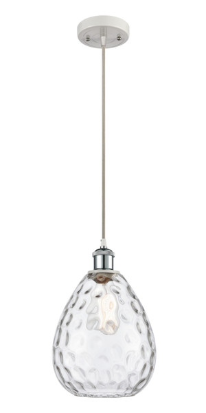 Innovations - 516-1P-WPC-G372 - One Light Mini Pendant - Ballston - White Polished Chrome