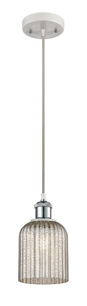 Innovations - 516-1P-WPC-G559-5ME - One Light Mini Pendant - Ballston - White Polished Chrome