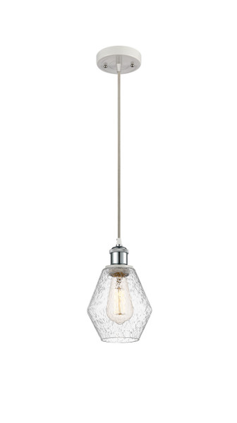 Innovations - 516-1P-WPC-G654-6 - One Light Mini Pendant - Ballston - White Polished Chrome