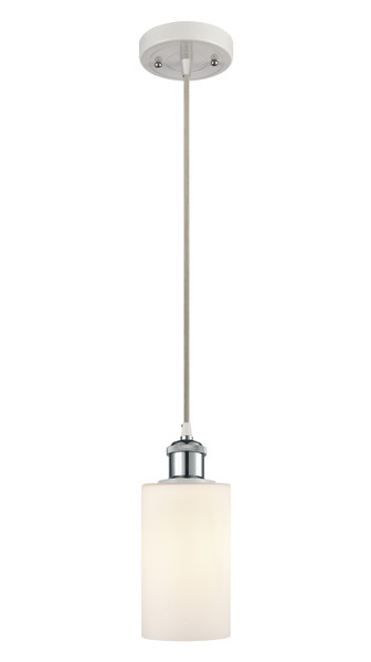 Innovations - 516-1P-WPC-G801-LED - LED Mini Pendant - Ballston - White Polished Chrome