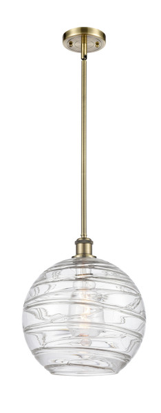 manufacturer_finish:Antique Brass/Unspecified|manufacturer_glass:Clear Athens Deco Swirl 8|blade_span:Unspecified|light_source:LED|light_output:220.00lm|color_temperature:2200K|cri:99|voltage:120.00V|fan_control:Unspecified|crystal:Unspecified