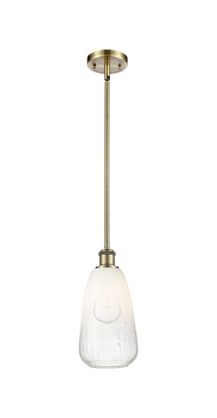 Innovations - 516-1S-AB-G480-6OP - One Light Mini Pendant - Ballston - Antique Brass