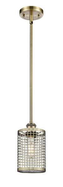 Innovations - 516-1S-AB-M18-AB - LED Pendant - Downtown Urban - Antique Brass