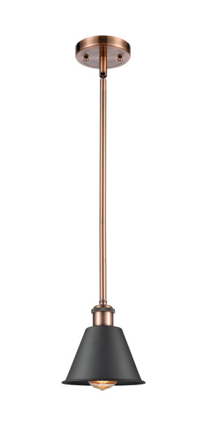 Innovations - 516-1S-AC-M8 - One Light Mini Pendant - Ballston - Antique Copper