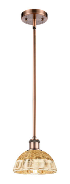 Innovations - 516-1S-AC-NBD2-75-NAT - One Light Mini Pendant - Ballston - Antique Copper