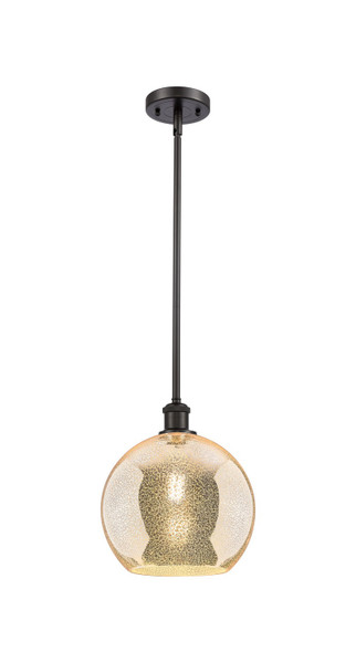 Innovations - 516-1S-OB-G128-10 - One Light Mini Pendant - Ballston - Oil Rubbed Bronze