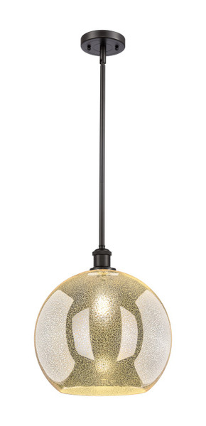 Innovations - 516-1S-OB-G128-14 - One Light Pendant - Ballston - Oil Rubbed Bronze