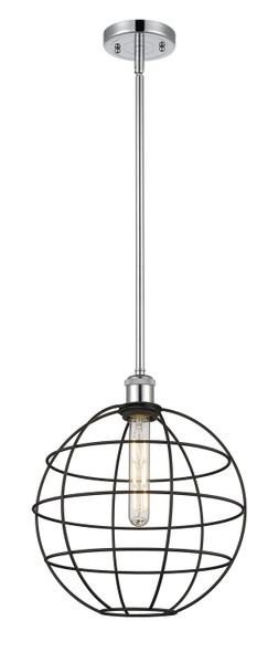 Innovations - 516-1S-PC-CE-12-BK - LED Pendant - Ballston - Polished Chrome
