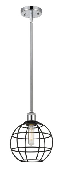Innovations - 516-1S-PC-CE-8-BK - LED Pendant - Ballston - Polished Chrome