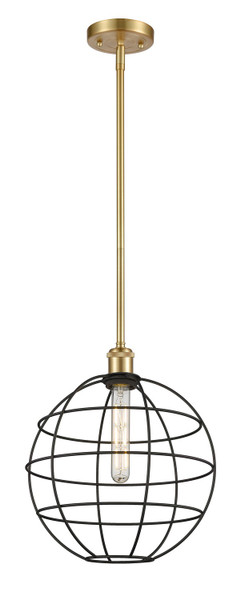 Innovations - 516-1S-SG-CE-12-BK - LED Pendant - Ballston - Satin Gold