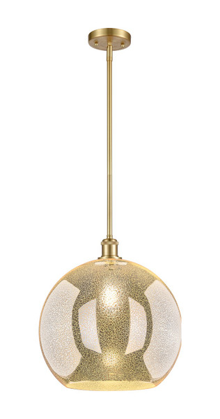 Innovations - 516-1S-SG-G128-14 - One Light Pendant - Ballston - Satin Gold