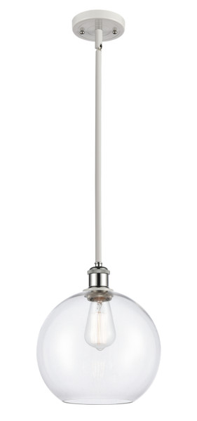 Innovations - 516-1S-WPC-G122-10 - One Light Mini Pendant - Ballston - White Polished Chrome