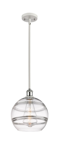 Innovations - 516-1S-WPC-G556-10CL - One Light Mini Pendant - Ballston - White Polished Chrome