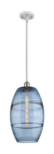 Innovations - 516-1S-WPC-G557-10BL - One Light Mini Pendant - Ballston - White Polished Chrome