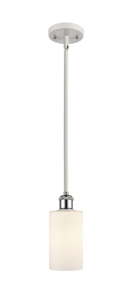 Innovations - 516-1S-WPC-G801 - One Light Mini Pendant - Ballston - White Polished Chrome