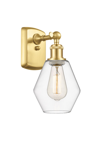 manufacturer_finish:Satin Gold|manufacturer_glass:Clear Cindyrella 6|light_output:220.00lm|color_temperature:2200K|cri:99