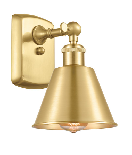 Innovations - 516-1W-SG-M8-LED - LED Wall Sconce - Ballston - Satin Gold