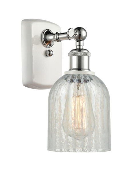 Innovations - 516-1W-WPC-G2511 - One Light Wall Sconce - Ballston - White Polished Chrome