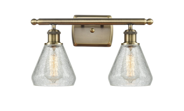 Innovations - 516-2W-AB-G275-LED - LED Bath Vanity - Ballston - Antique Brass