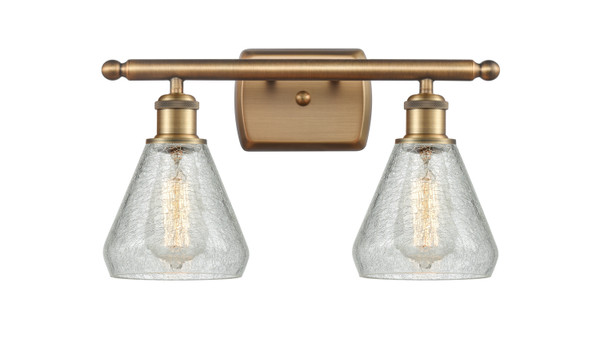 Innovations - 516-2W-BB-G275 - Two Light Bath Vanity - Ballston - Brushed Brass
