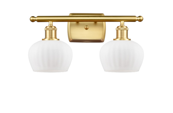 Innovations - 516-2W-SG-G91 - Two Light Bath Vanity - Ballston - Satin Gold