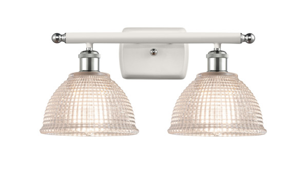 Innovations - 516-2W-WPC-G422-LED - LED Bath Vanity - Ballston - White Polished Chrome