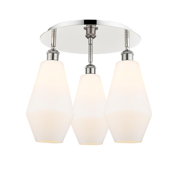 manufacturer_finish:Polished Nickel|manufacturer_glass:Cased Matte White Cindyrella 7