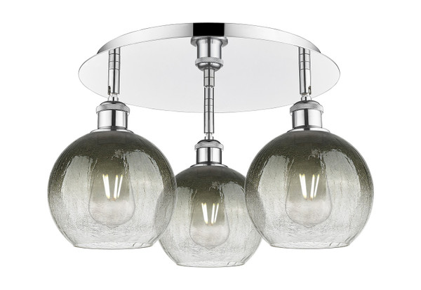 Innovations - 516-3C-PC-G483-8SL - Three Light Semi-Flush Mount - Ballston - Polished Chrome