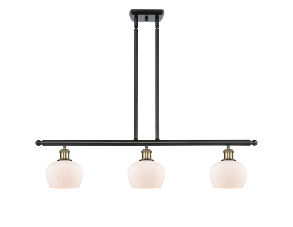 Innovations - 516-3I-BAB-G91 - Three Light Island Pendant - Ballston - Black Antique Brass