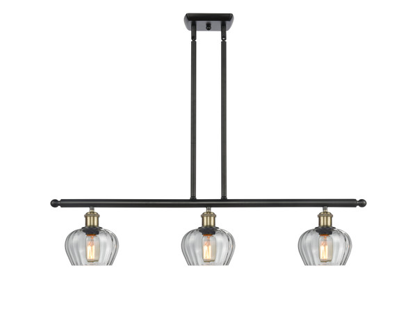 Innovations - 516-3I-BAB-G92 - Three Light Island Pendant - Ballston - Black Antique Brass