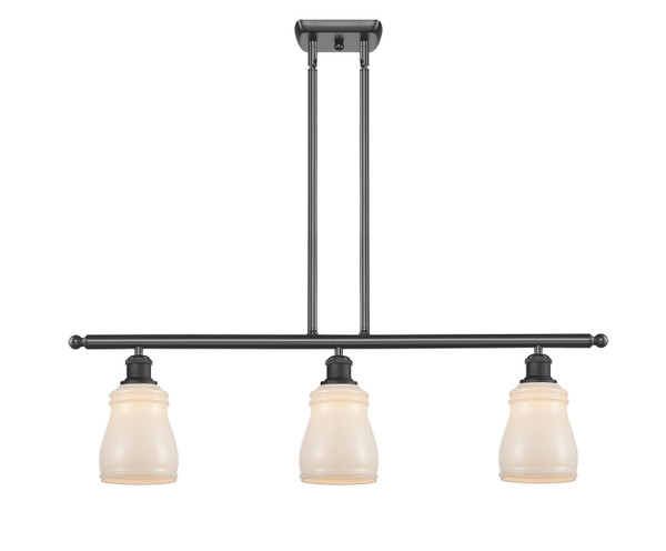Innovations - 516-3I-BK-G391 - Three Light Island Pendant - Ballston - Matte Black