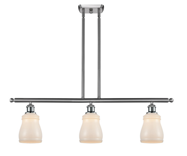 Innovations - 516-3I-SN-G391 - Three Light Island Pendant - Ballston - Brushed Satin Nickel