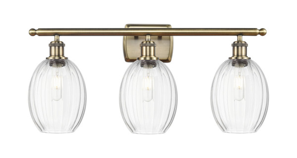 Innovations - 516-3W-AB-G459-6CL - Three Light Bath Vanity - Ballston - Antique Brass