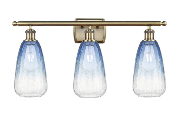 Innovations - 516-3W-AB-G480-6SB - Three Light Bath Vanity - Ballston - Antique Brass