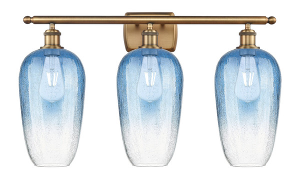 Innovations - 516-3W-BB-G484-7SB - Three Light Bath Vanity - Ballston - Brushed Brass