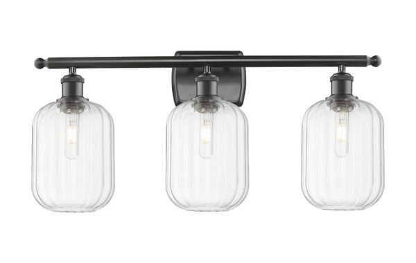 Innovations - 516-3W-OB-G460-7CL - Three Light Bath Vanity - Ballston - Oil Rubbed Bronze