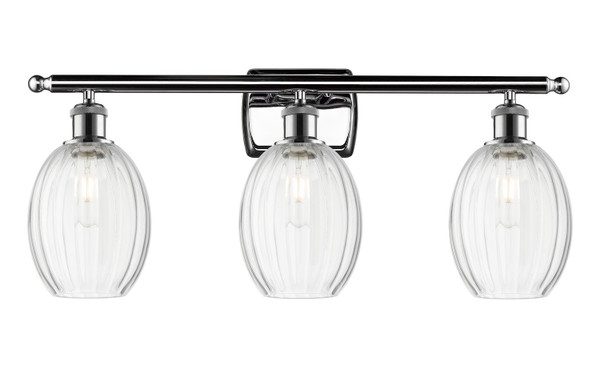 Innovations - 516-3W-PC-G459-6CL - Three Light Bath Vanity - Ballston - Polished Chrome