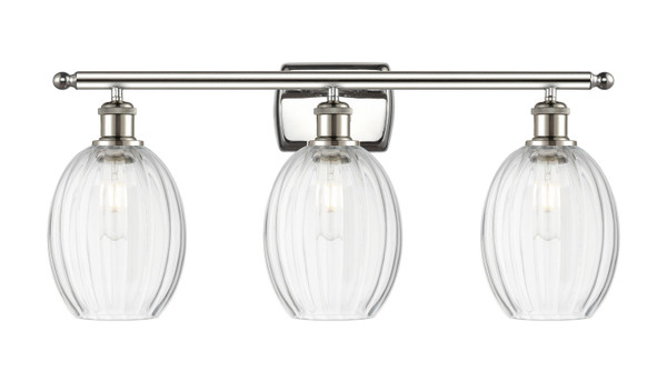 Innovations - 516-3W-PN-G459-6CL - Three Light Bath Vanity - Ballston - Polished Nickel